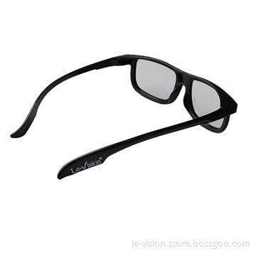 Polarized 3D Glasses for Passive Cinema